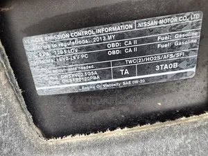 Nissan Altima Sedan 2.5 SL 2013 Black
