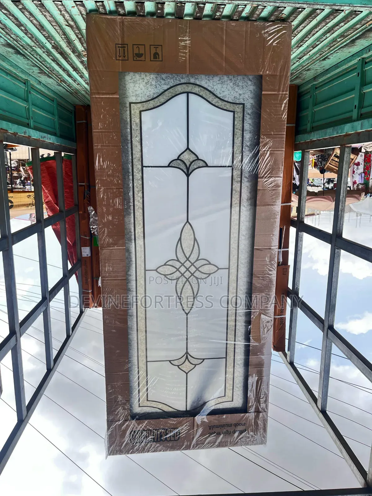 High Quality Glass Door (( Golden Beatiful Design))