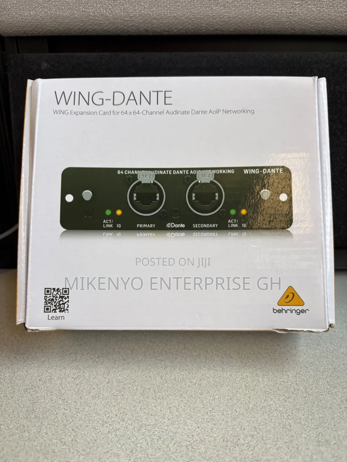 Behringer Wing-Dante 64-Channel Dante Expansion Card