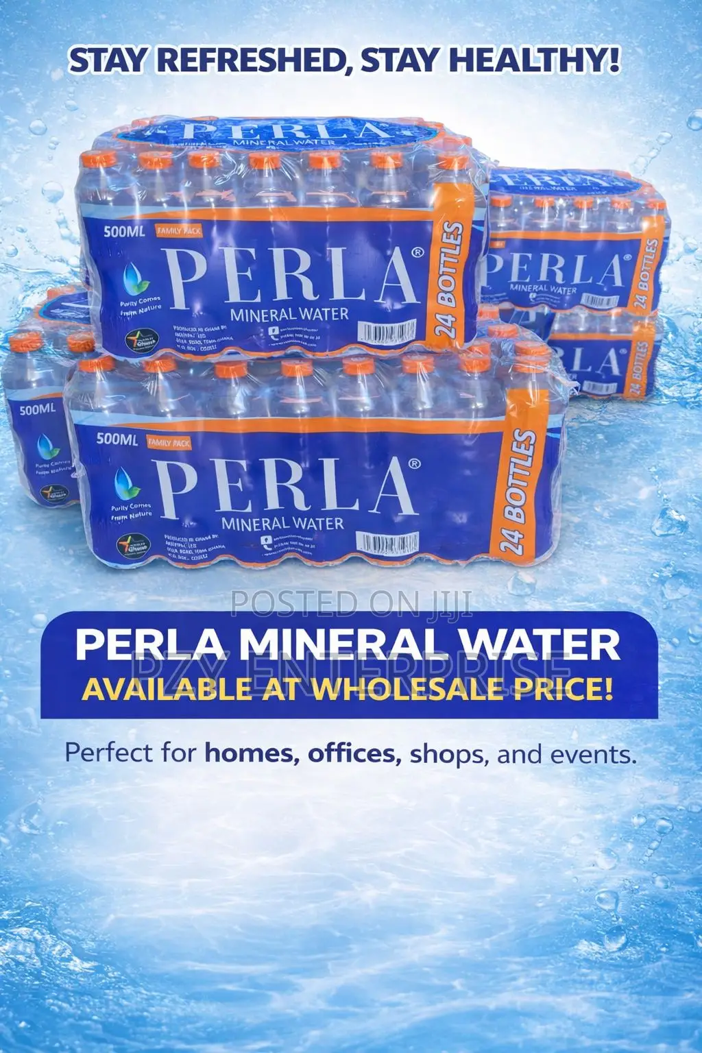 Perla Water Wholesaling