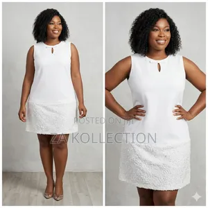 Women White Dress for Easter