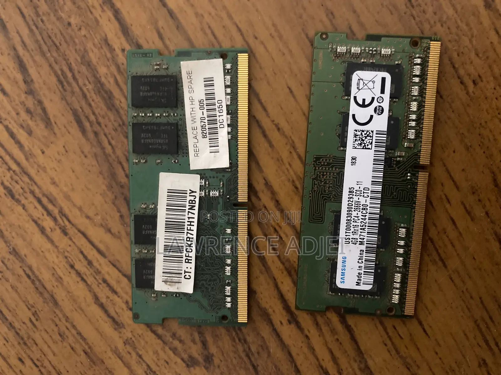 8gb Ddr4 Laptop Ram (2x4gb) 2666mhz Pc4-2666 – Tested Working
