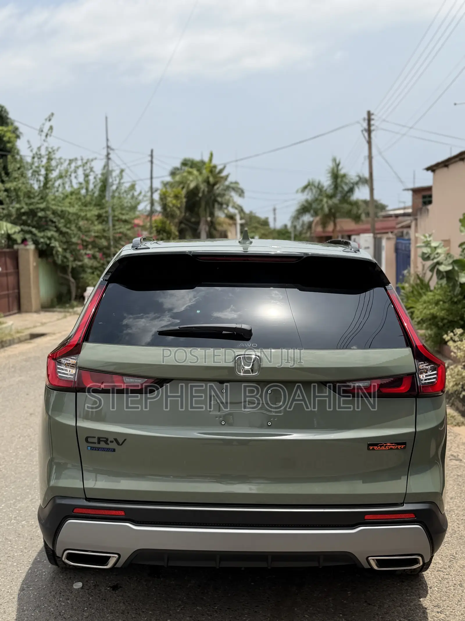 Honda CR-V TrailSport Hybrid AWD 2026 Green
