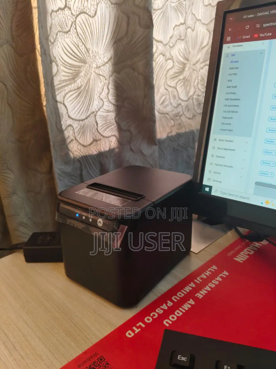 Zywell 80mm Thermal Printer USB + Lan + Cash Drawer Port