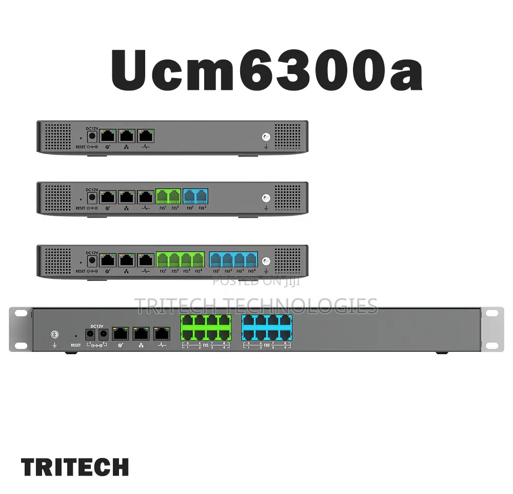 Grandstream Ucm6300a Ip Pabx Audio Series