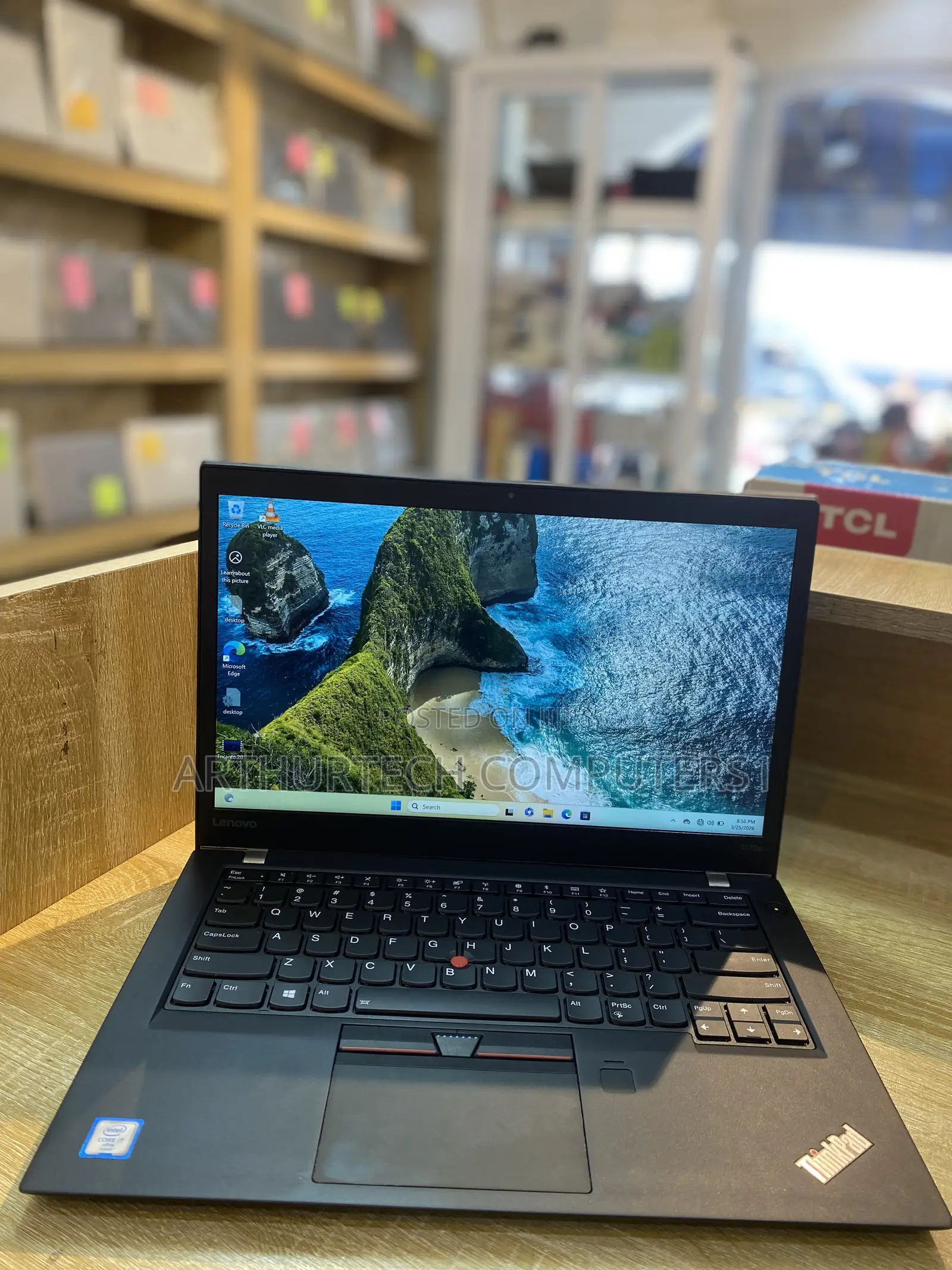 Laptop Lenovo ThinkPad T470s 20GB Intel Core i7 SSD 256GB