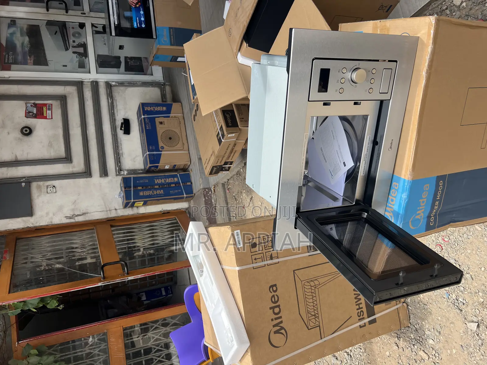 Original Midea Am717bs7 17l Built in Electric Oven Stainless Steel 