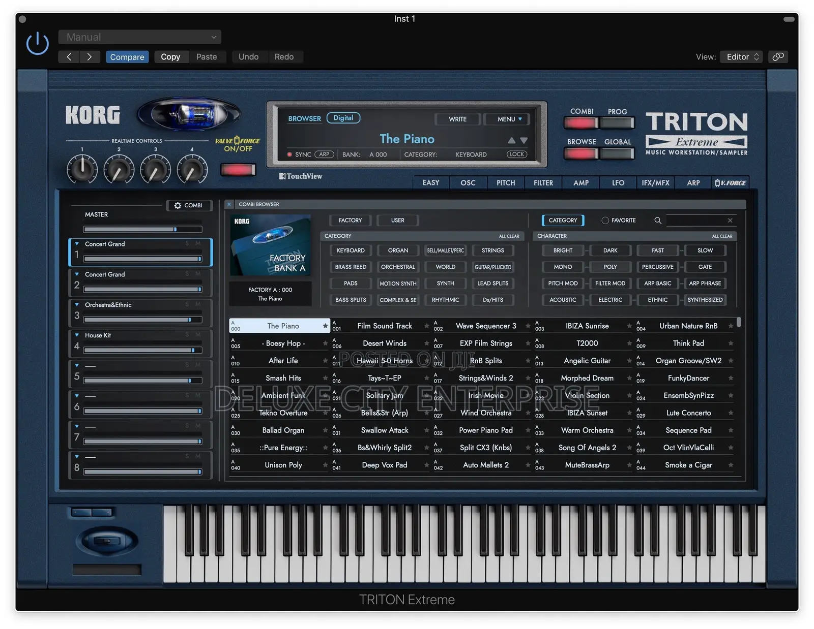 Korg Triton Extreme For Mac/Win