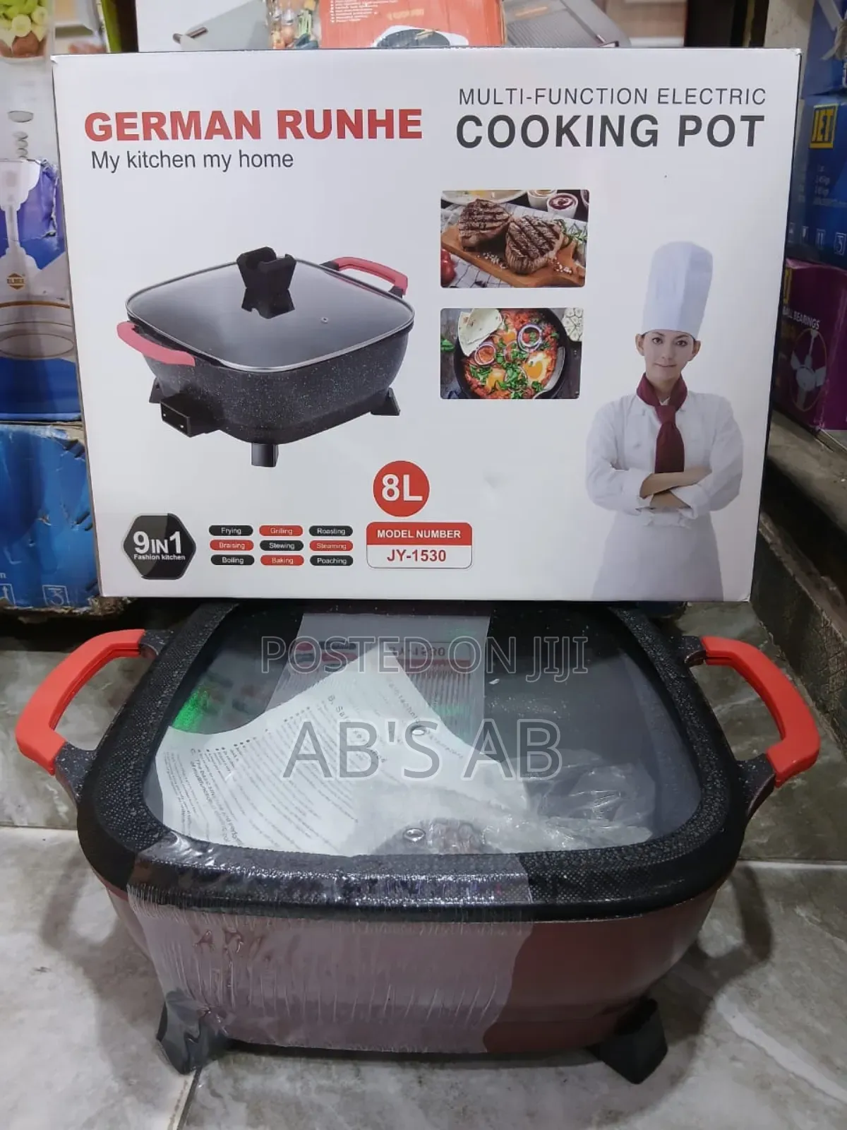 Multi Function Cooking Pot 8l