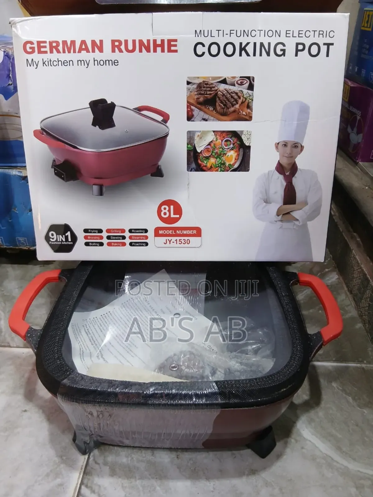 Multi Function Cooking Pot 8l