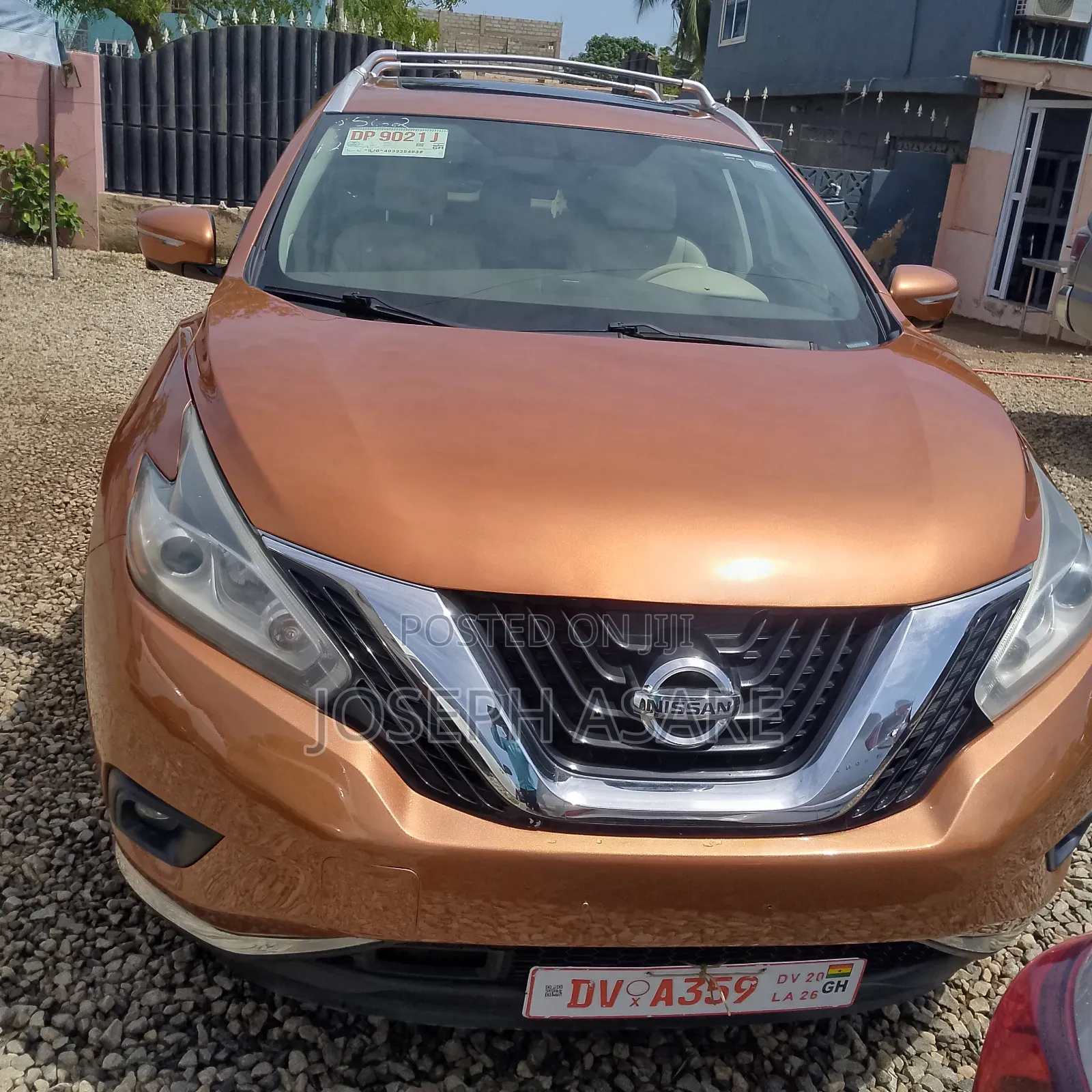 Nissan Murano SL 4dr SUV (3.5L 6cyl CVT) 2015 Orange