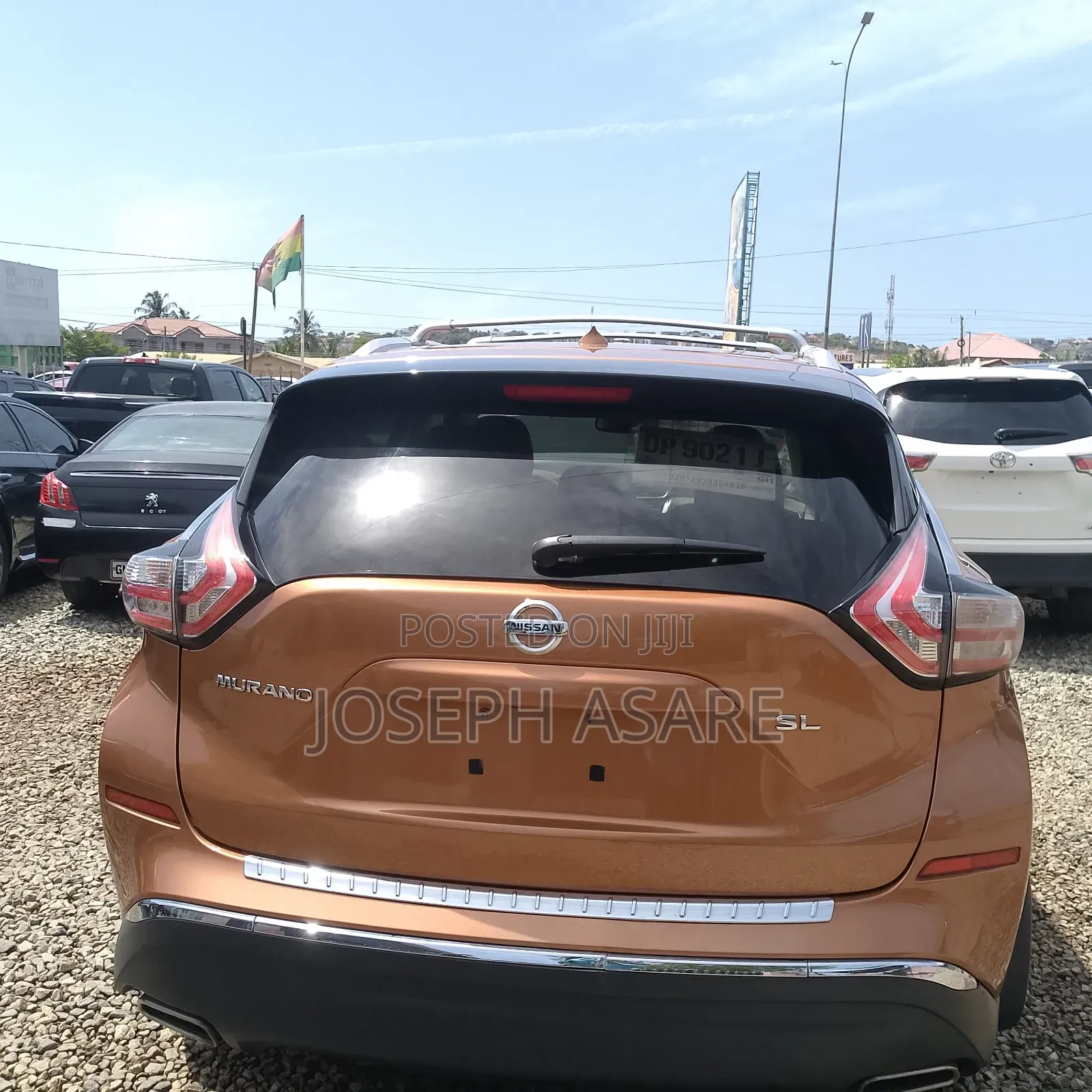 Nissan Murano SL 4dr SUV (3.5L 6cyl CVT) 2015 Orange