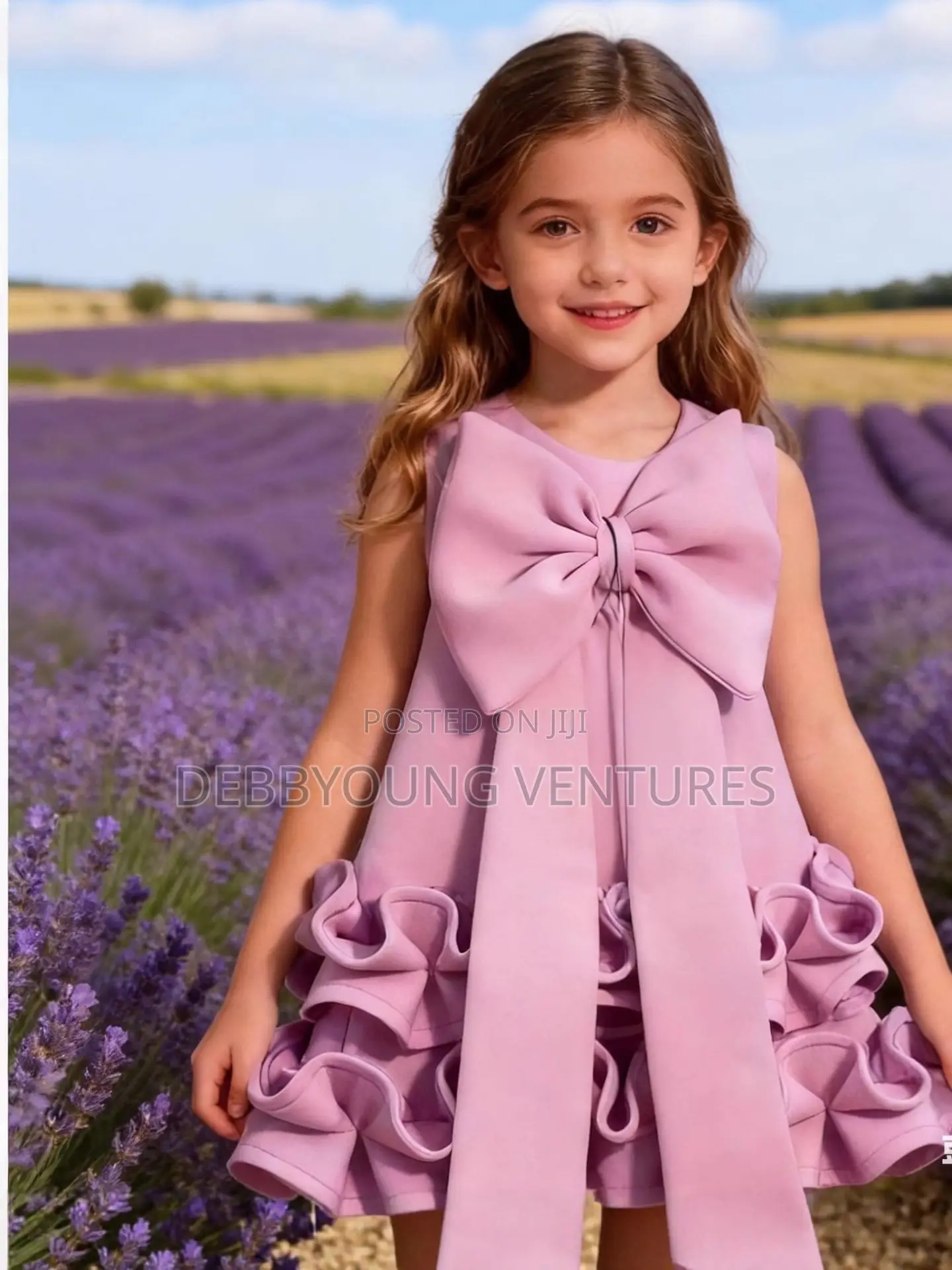 Girls Export Dress Stereo Banquet Birthday Dress