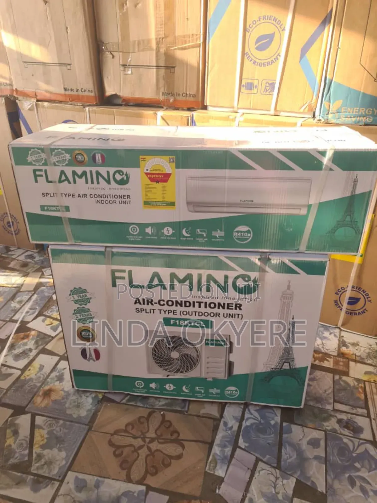 Latest Flamingo 2.0hp Air Conditioner -Modern Design, Strong Chill