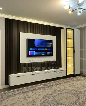 Stylish Tv Unit To Pamper Your Living Room.