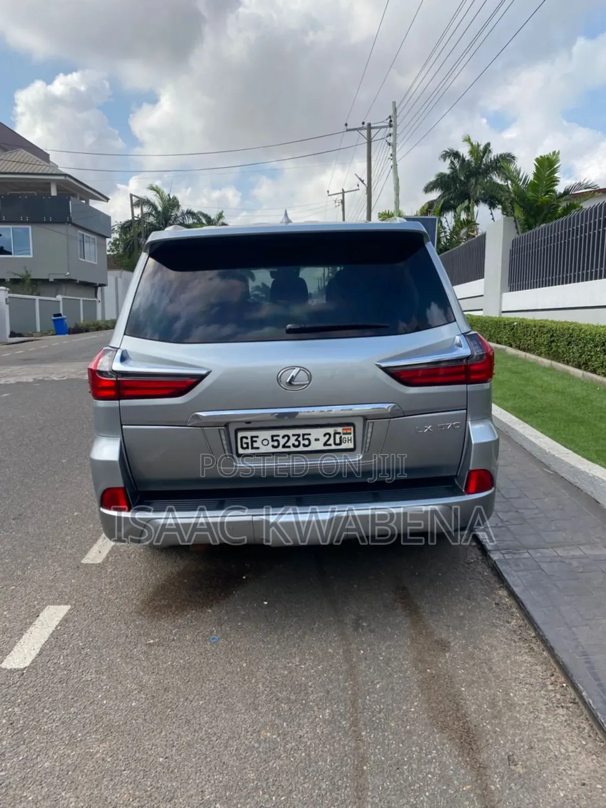 Lexus LX 2017 Silver