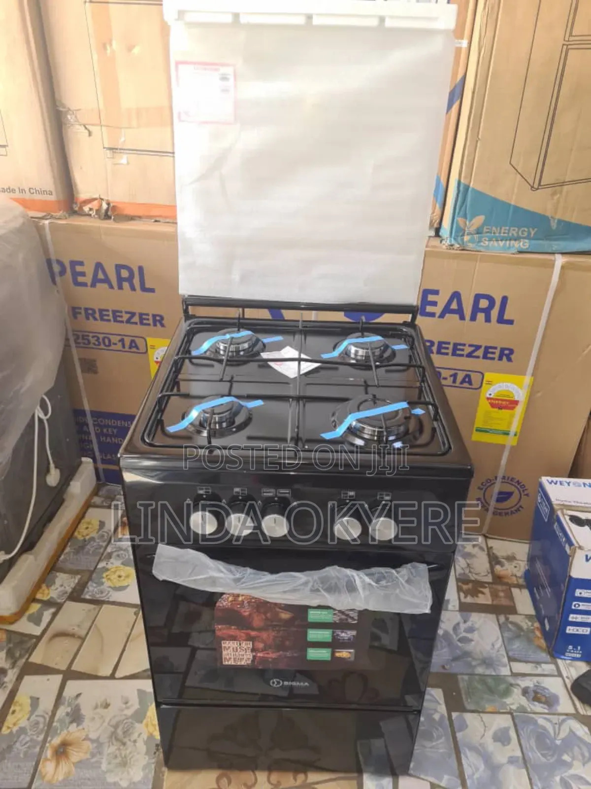 Latest Sigma 50 X 50 Gas Cooker With Grill