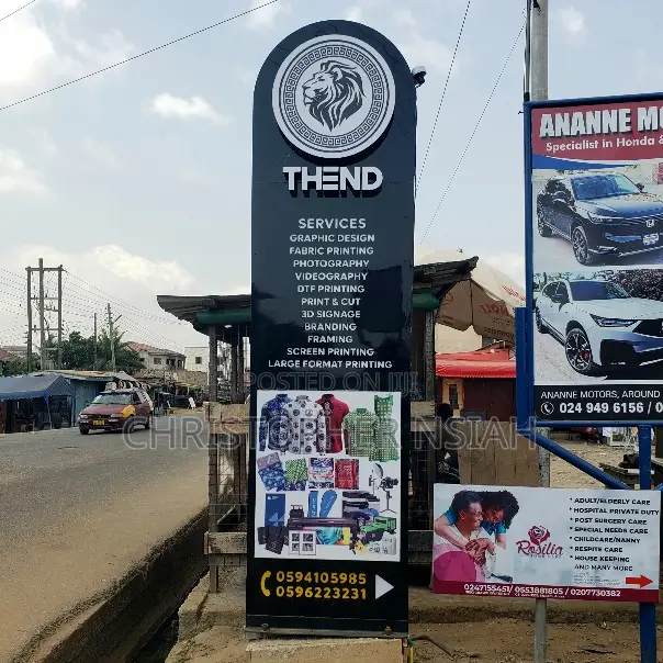 Signages, 2d, 3d, Fascia and Pylons