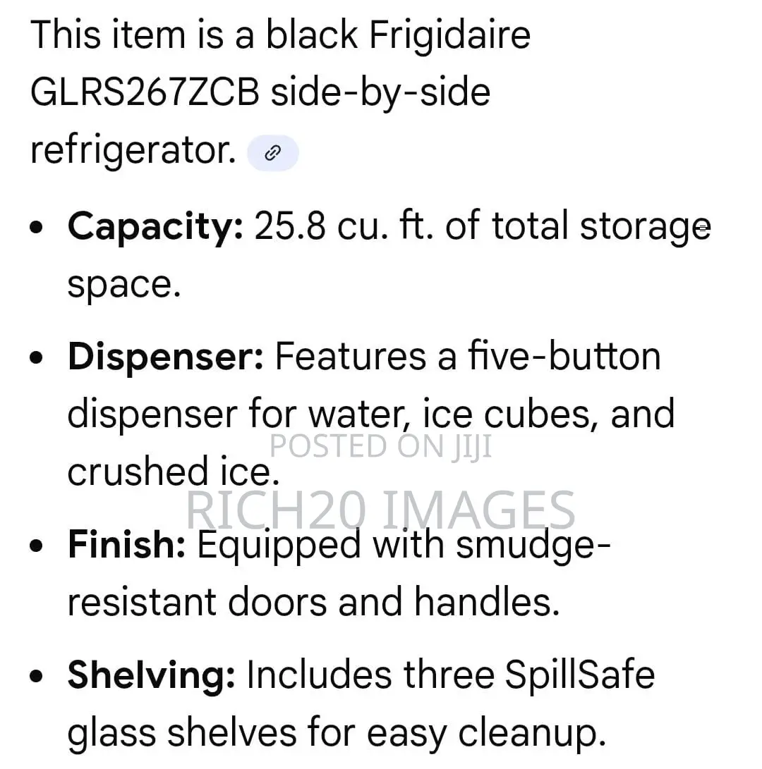 Black Frigidaire