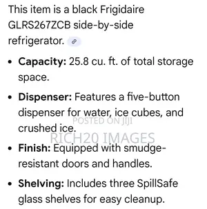 Black Frigidaire
