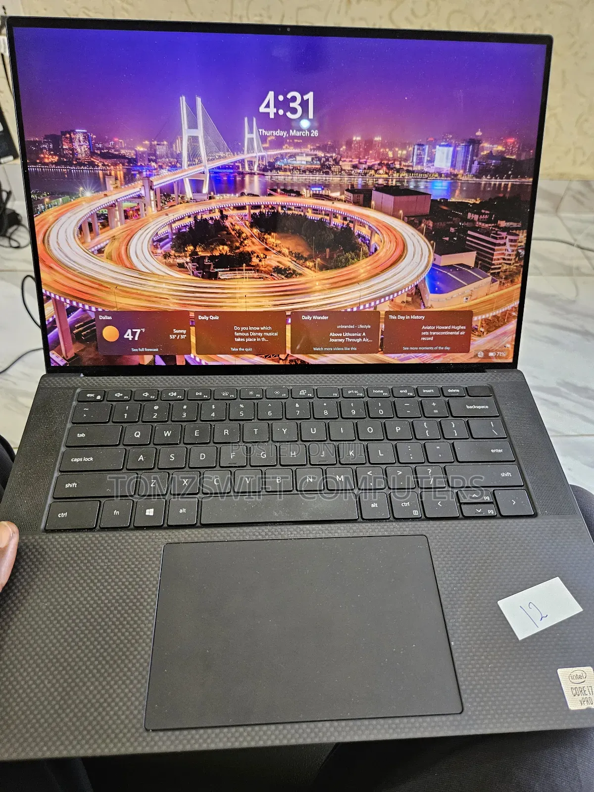 Laptop Dell Precision 5550 32GB Intel Core i7 SSD 512GB