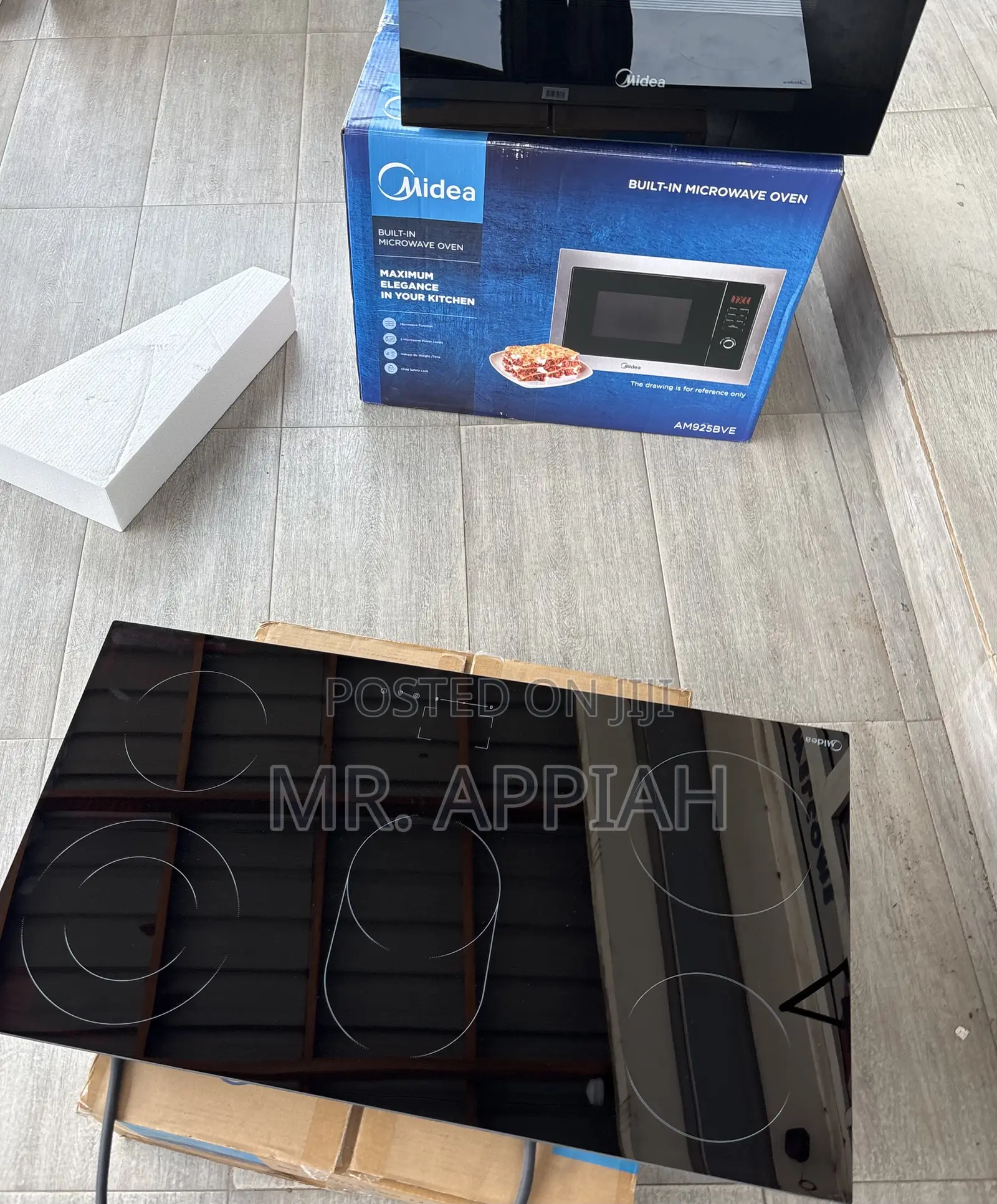 Order Quality Midea Mc-Hv848 Built in 5 Electric Built in Hob 