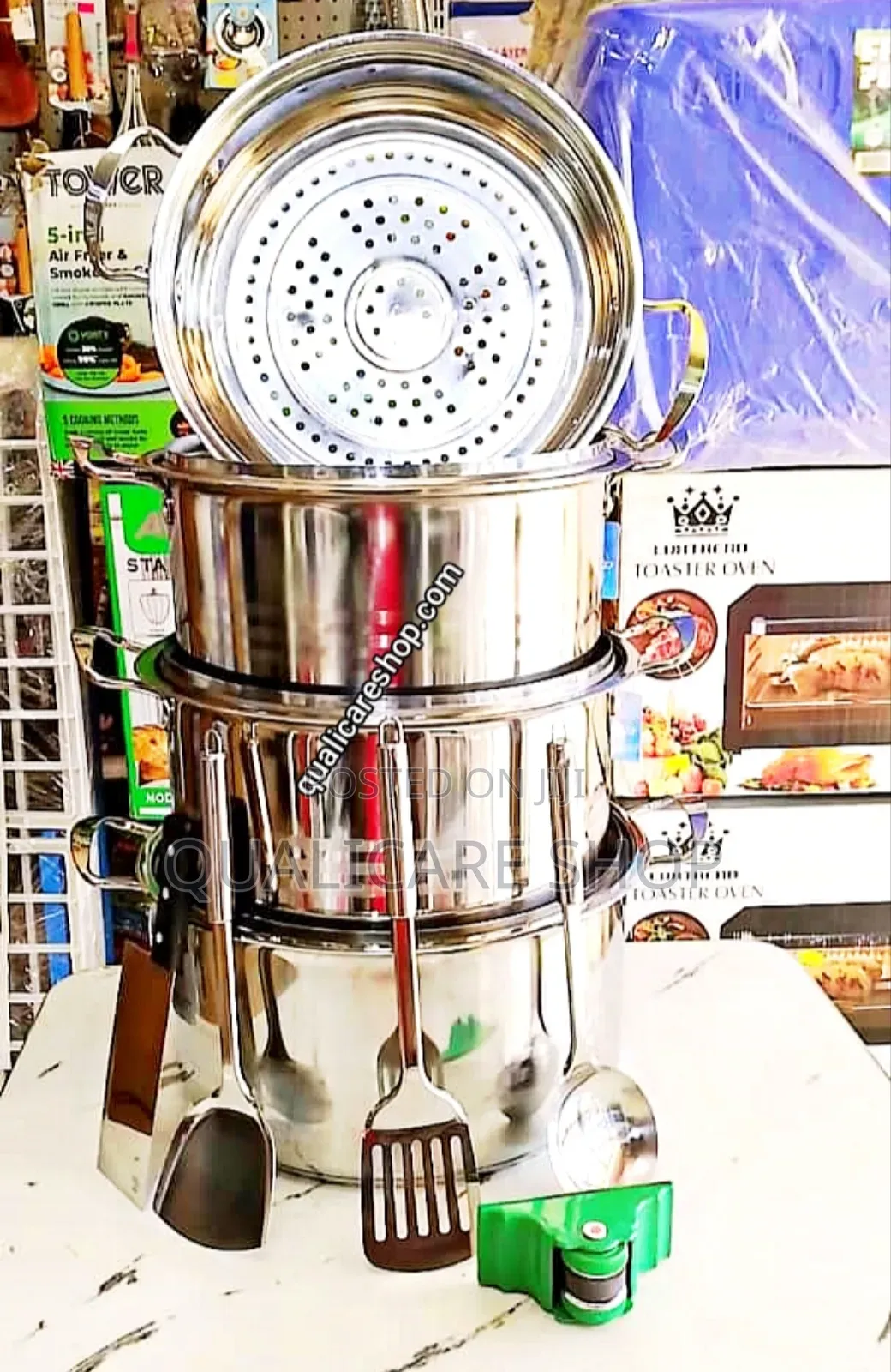 Cookware - 12pcs Zeiplteir Stainless Steel Cookware Set