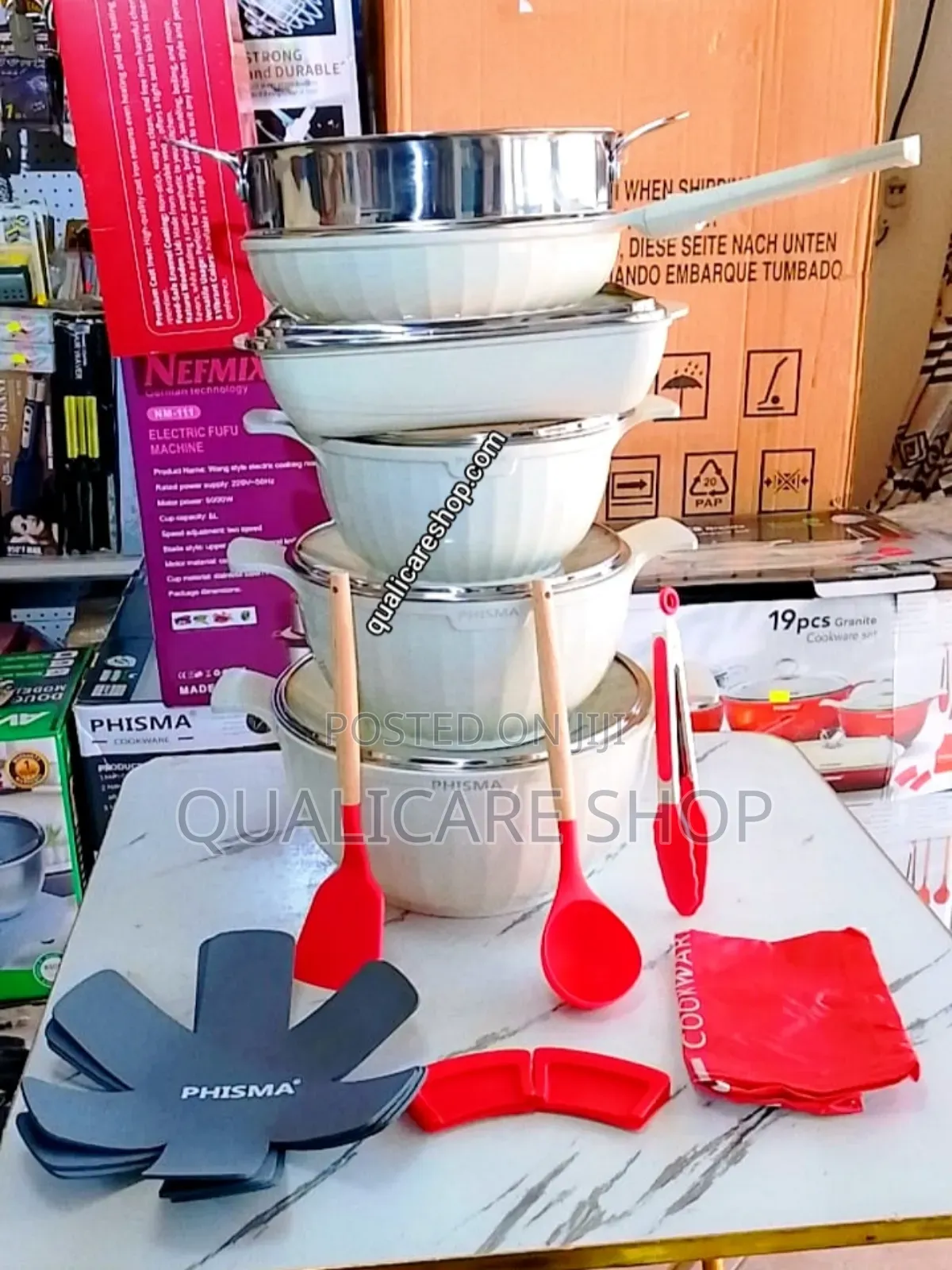 Cookware - Phisma 19pcs Granite Cookware Set