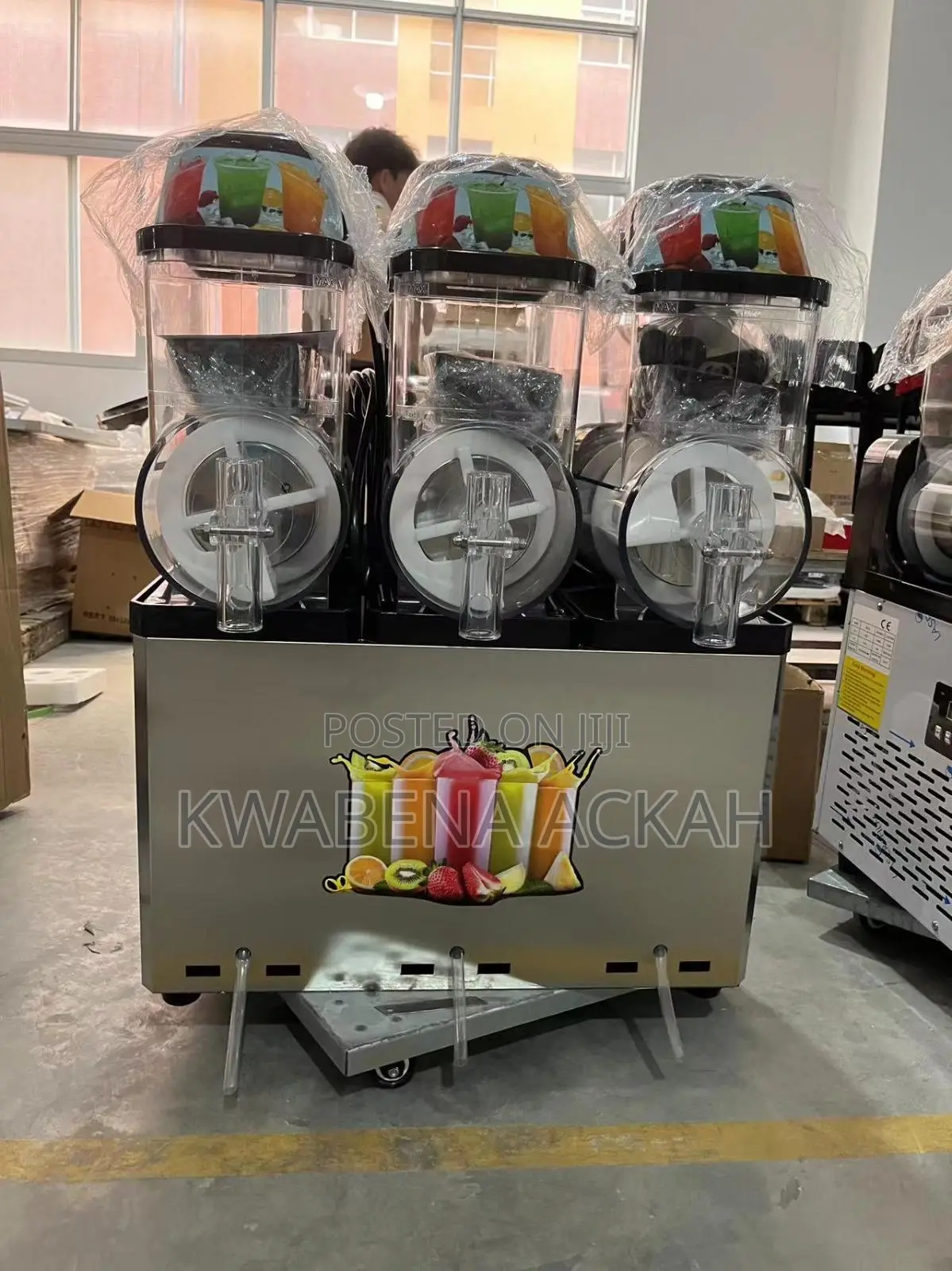 Slushy Machine (3 Dispensers 12 Ltrs Each)