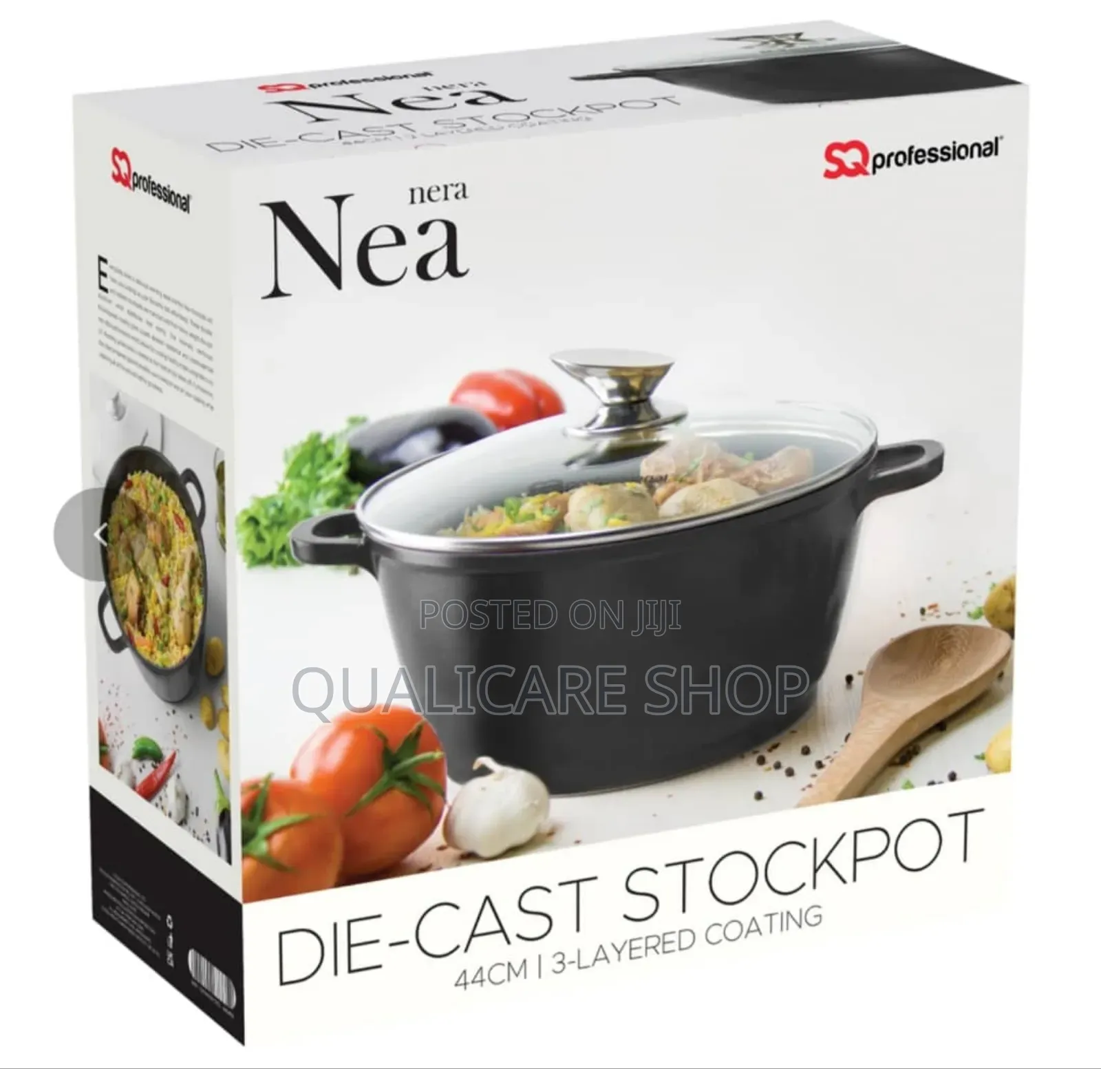 Cookware - Nea Stockpot Nera Black 44cm