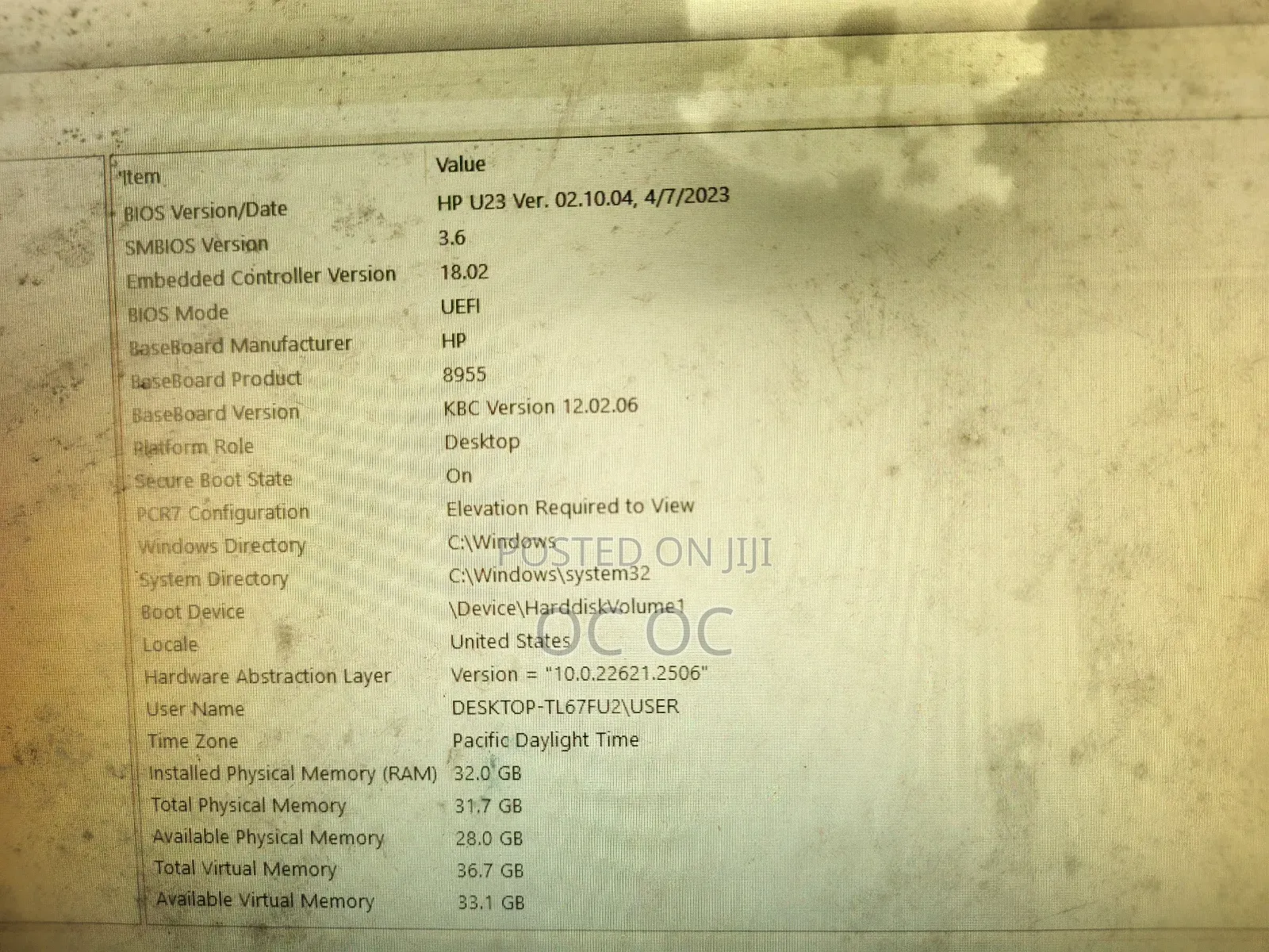 Desktop Computer HP Pro 400 G9 32GB Intel Core i7 SSD 512GB