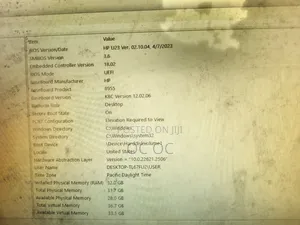 Desktop Computer HP Pro 400 G9 32GB Intel Core i7 SSD 512GB