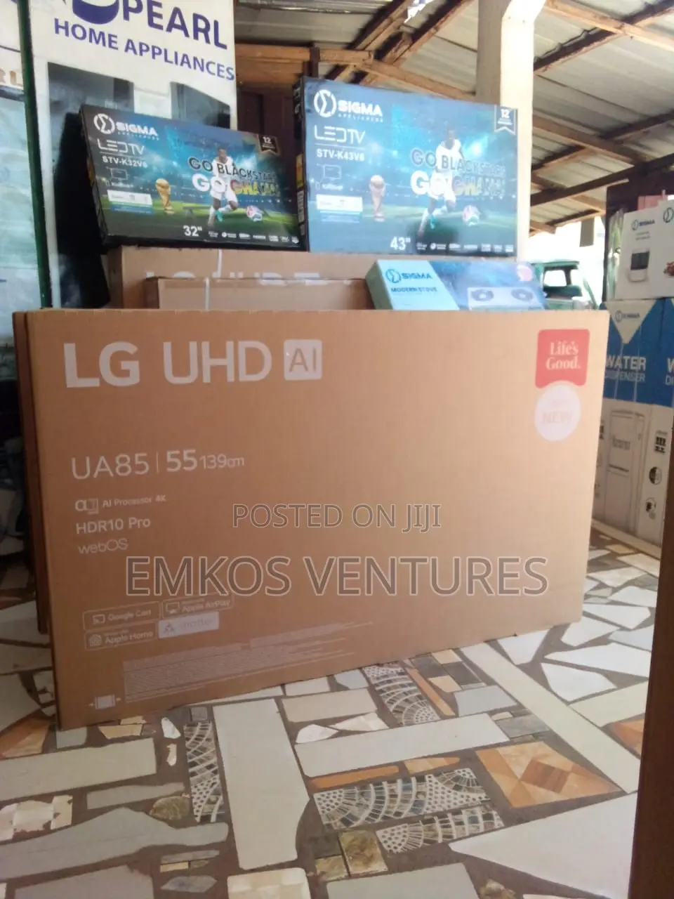 Lg Uhd Ai Ua85 Smart Tv (2025 Model)