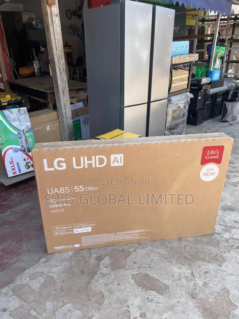Lg 55-Inch Uhd Ai Smart Tv - Black (2025 Model)