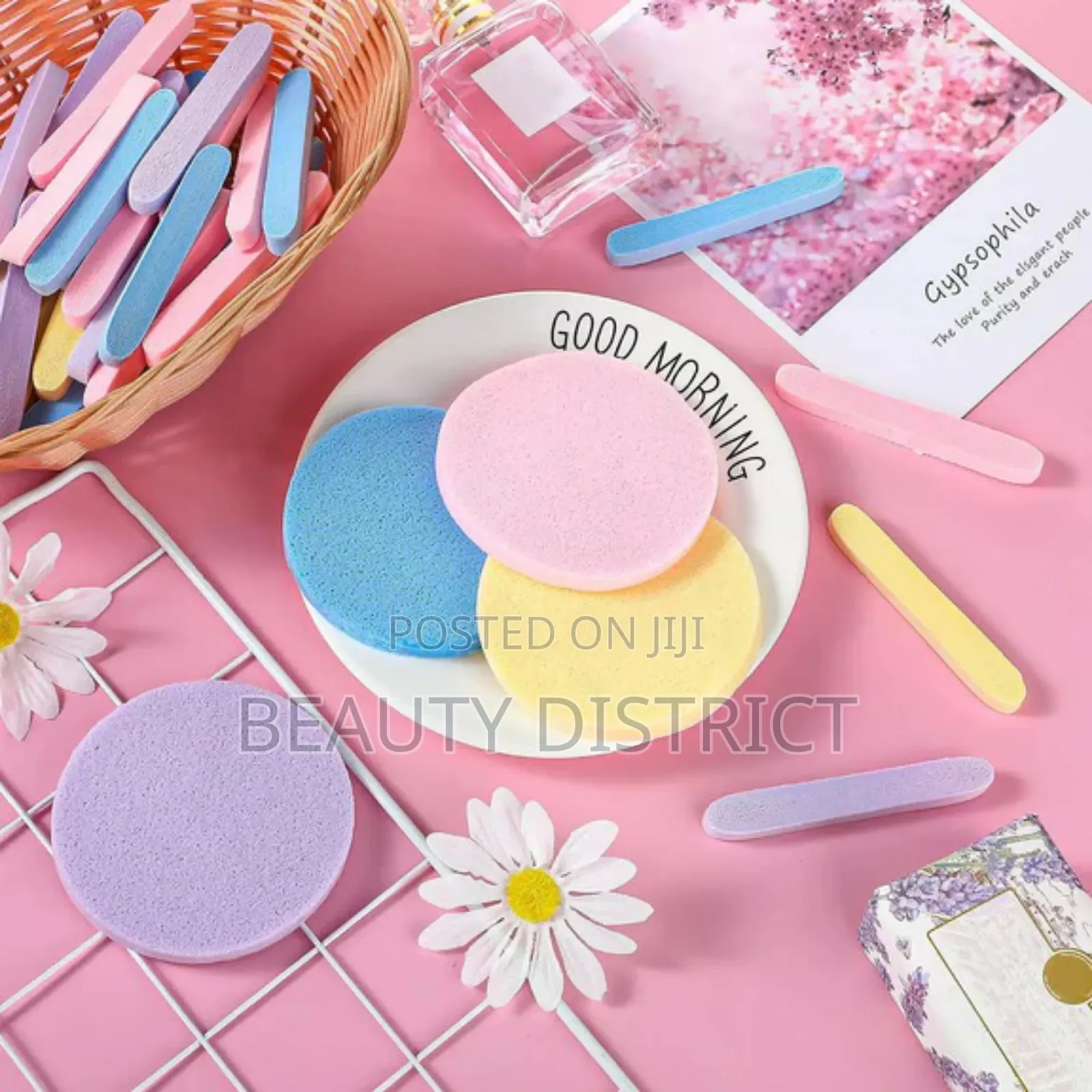 Compressed Facial Sponge (12 Pcs)