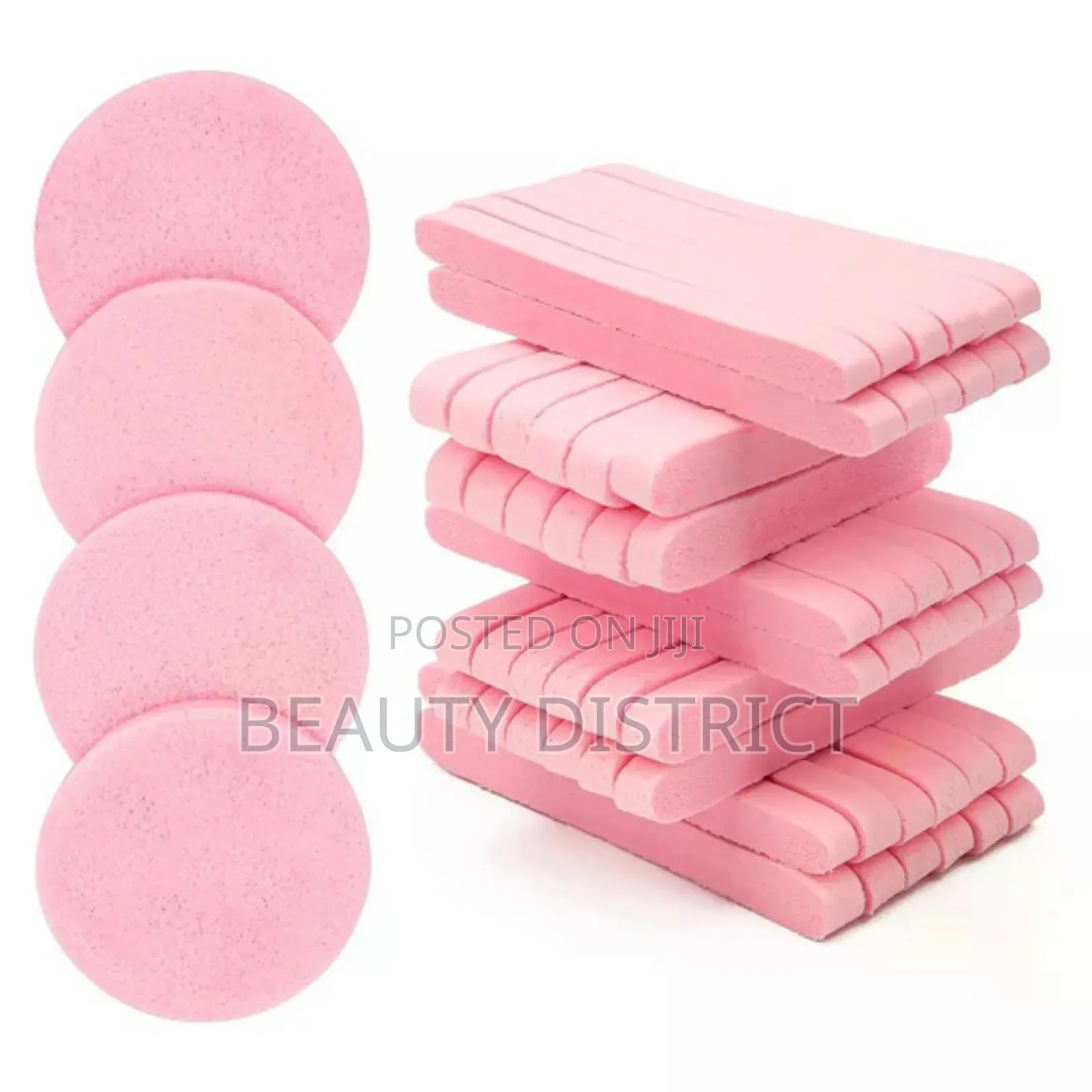 Compressed Facial Sponge (12 Pcs)