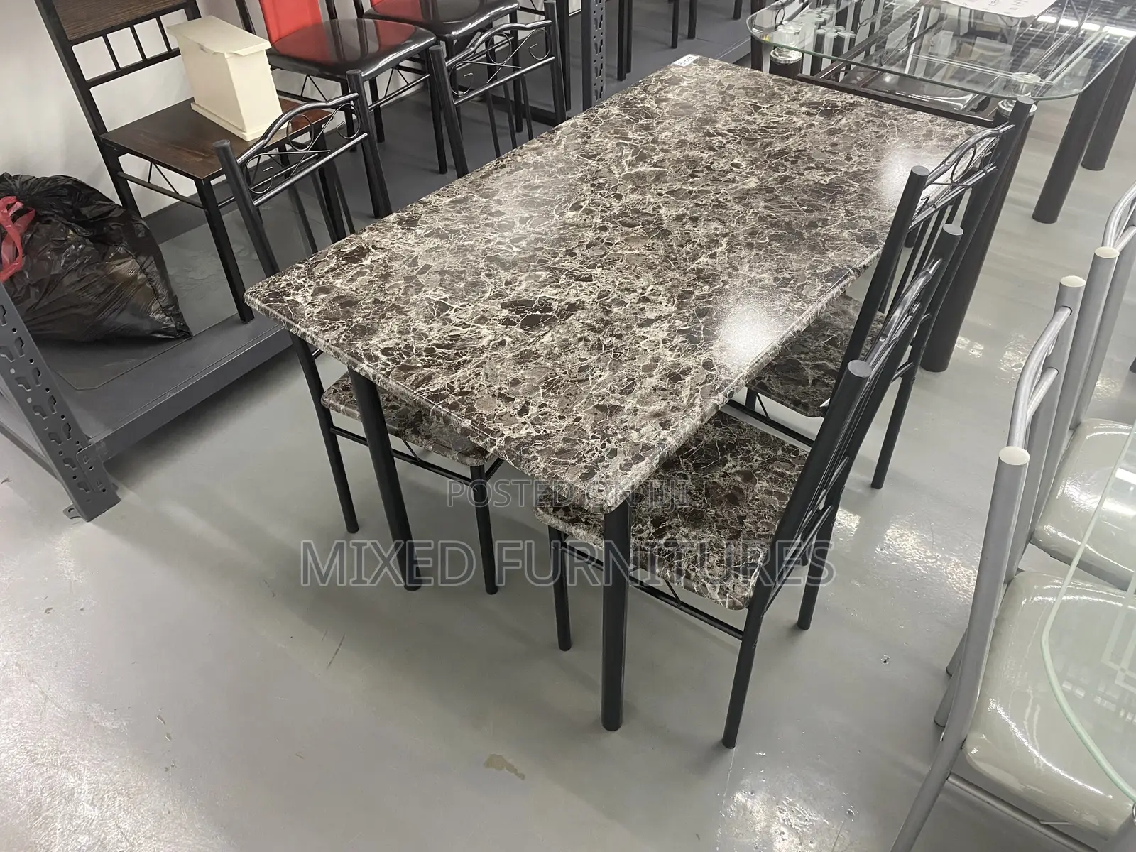 Wooden Dining Sets With Four Chairs