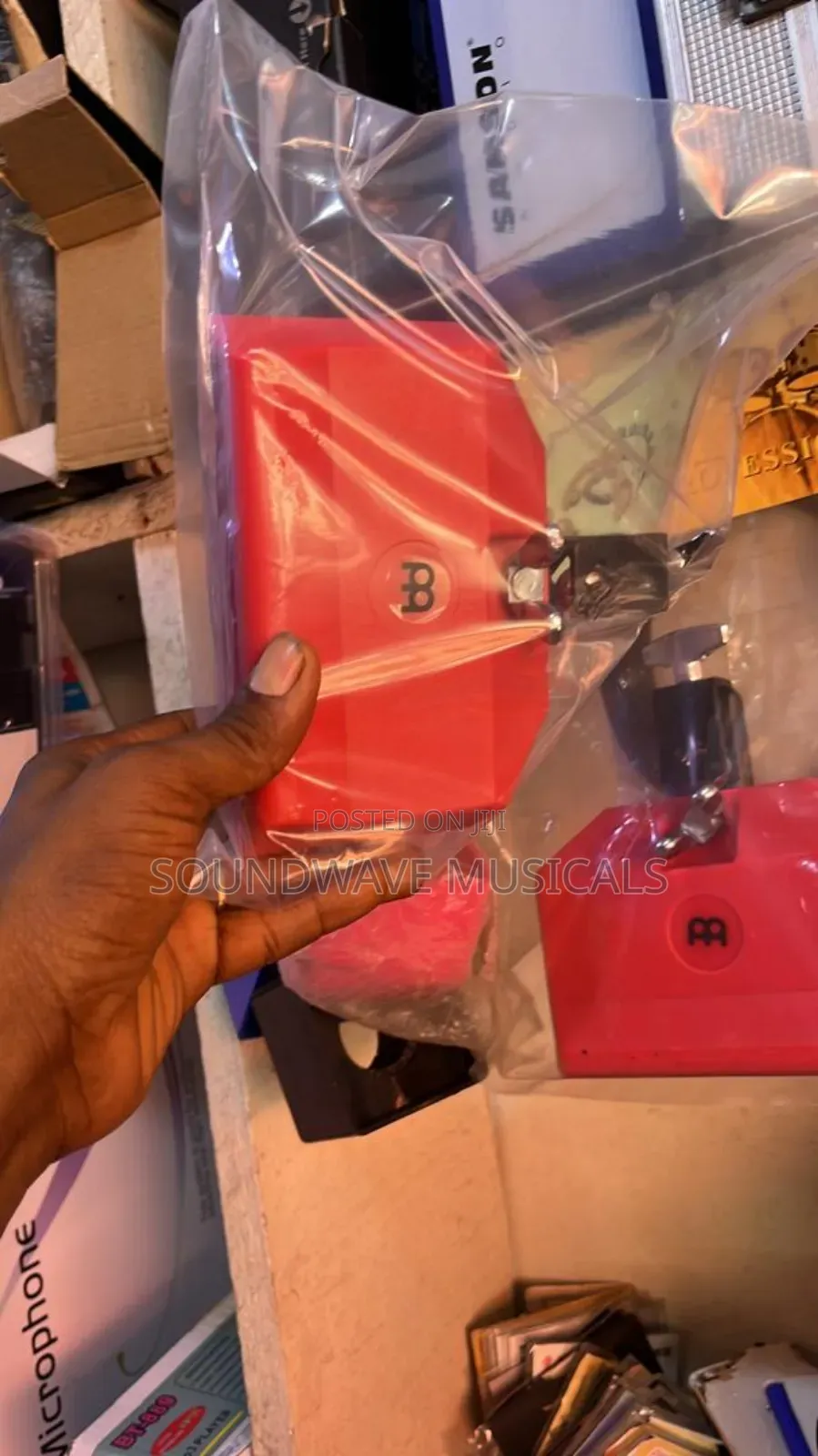 Red Cowbell Available