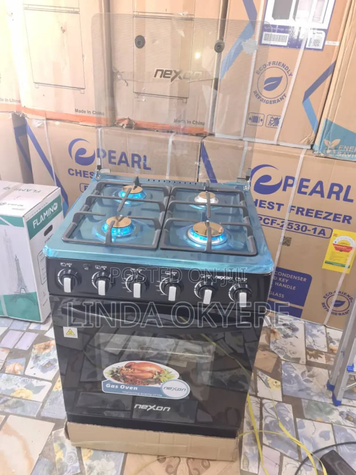 Latest Nexon Gas Oven 60 X 60 + Grill + Auto Ingnition