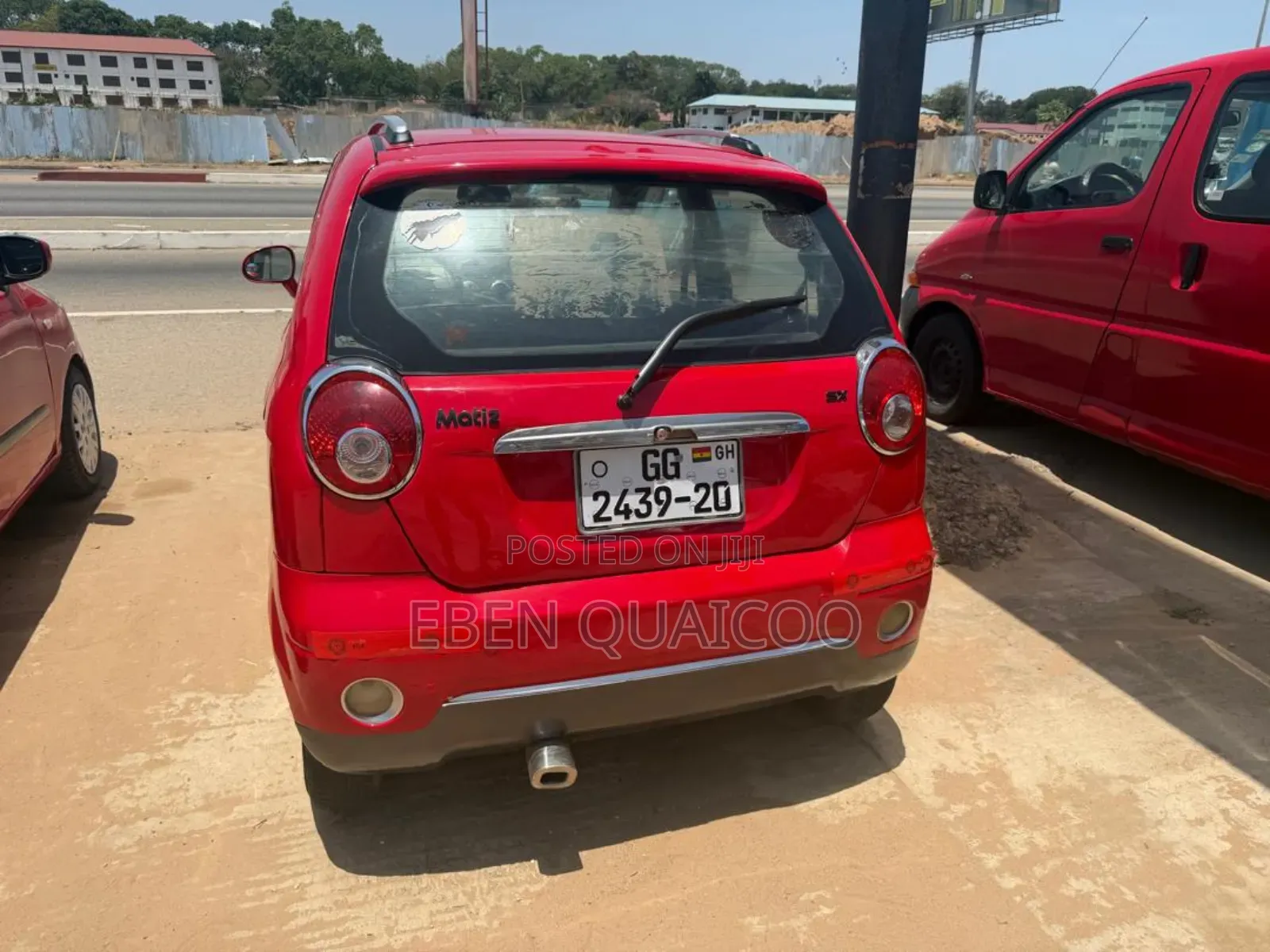 Daewoo Matiz 2010 Red