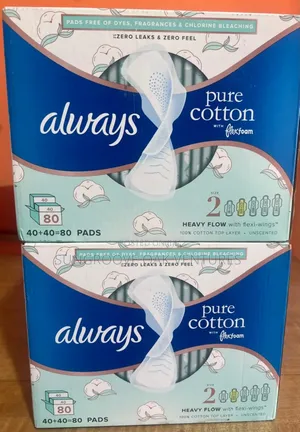 Always Pad Pure Cotton With Flex Foam