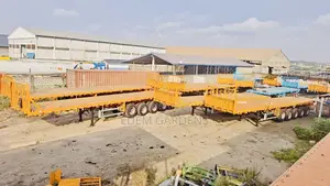 5 Axles Shacman Flatbed Truck