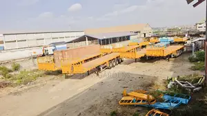 5 Axles Shacman Flatbed Truck