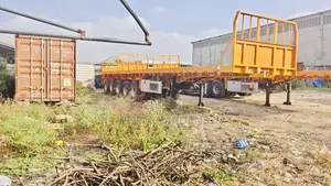 5 Axles Shacman Flatbed Truck