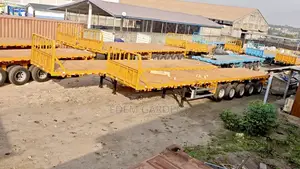5 Axles Shacman Flatbed Truck