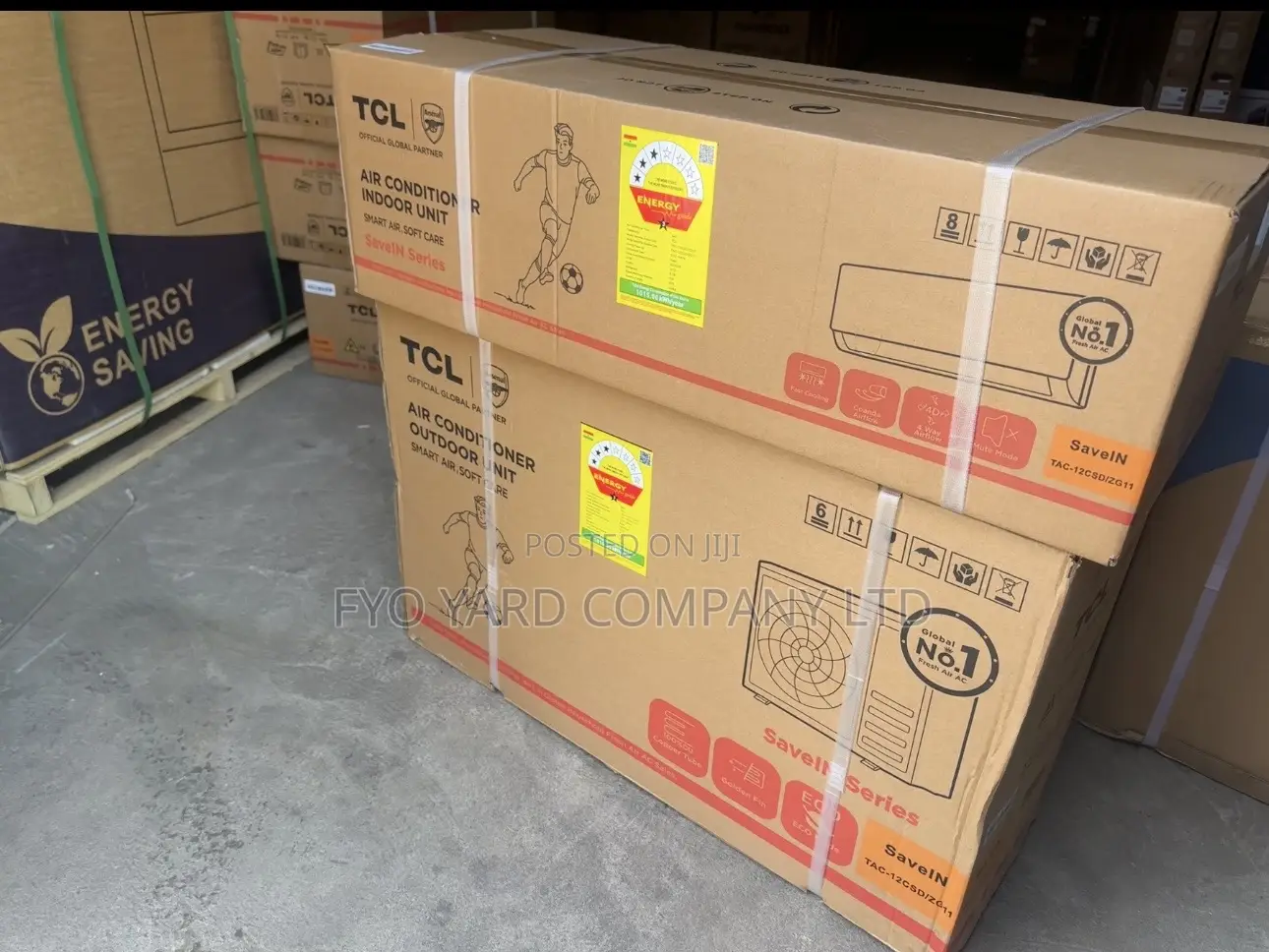R410a Gast Latest TCL 1.5hp 3 Stars Fast Cooling Ac