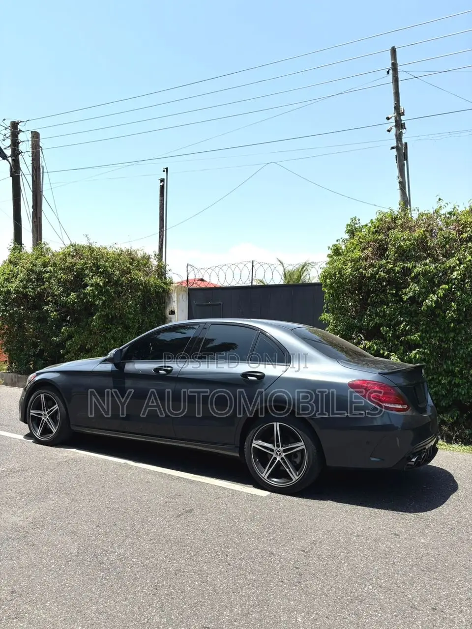 Mercedes-Benz C300 Sport 4Matic Sedan AWD (2.0L 4cyl 7A) 2017 Black
