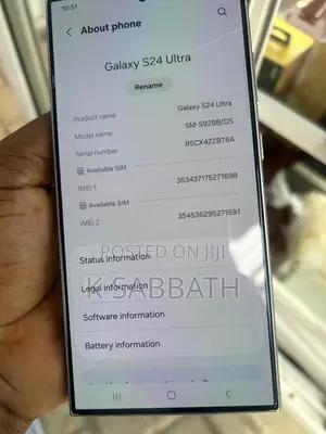 Samsung Galaxy S24 Ultra 256 GB Gold