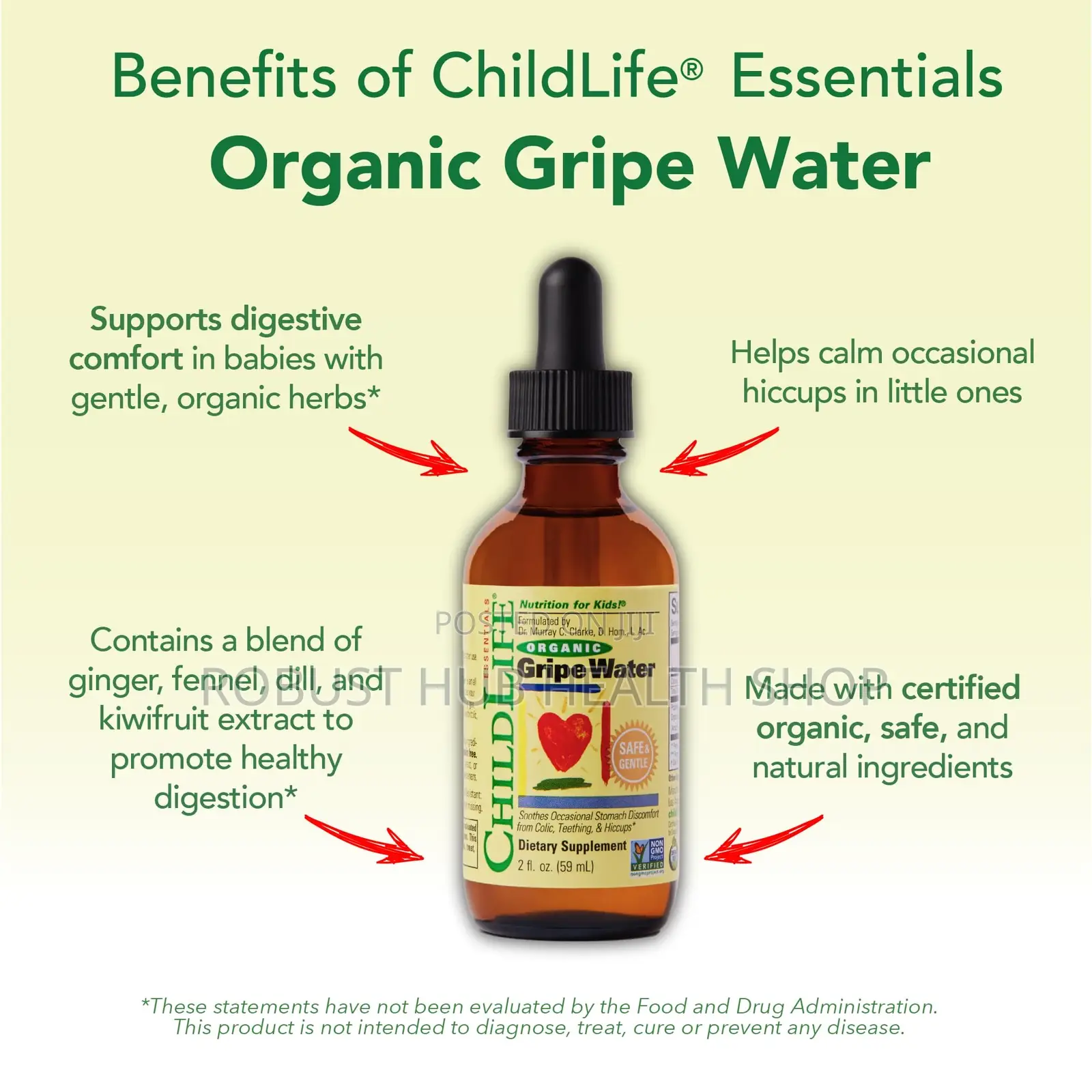 Organic Gripe Water