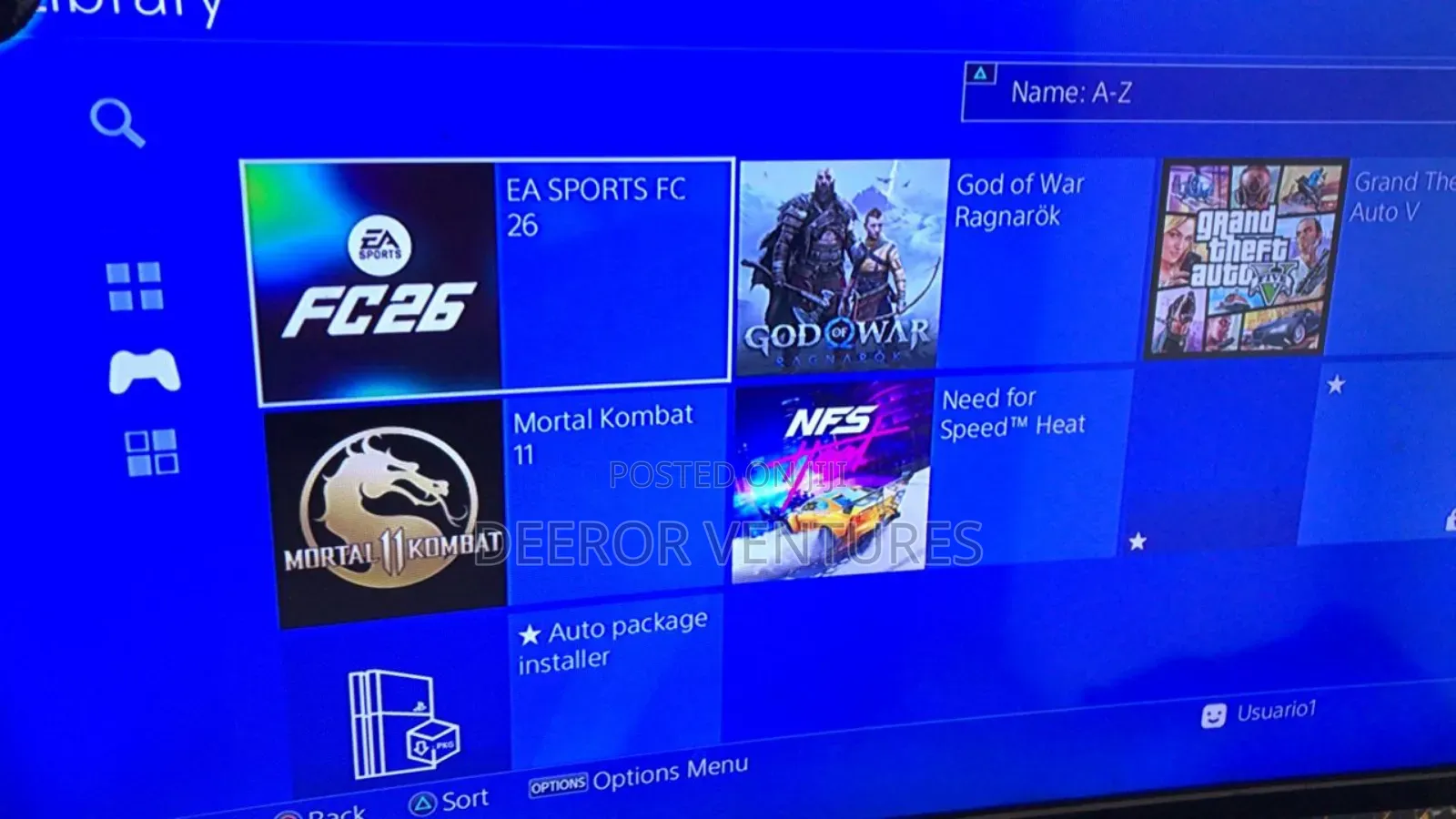 Ps4 Slim With 2 Controllers and 7 Games Installed Including Fc 26
